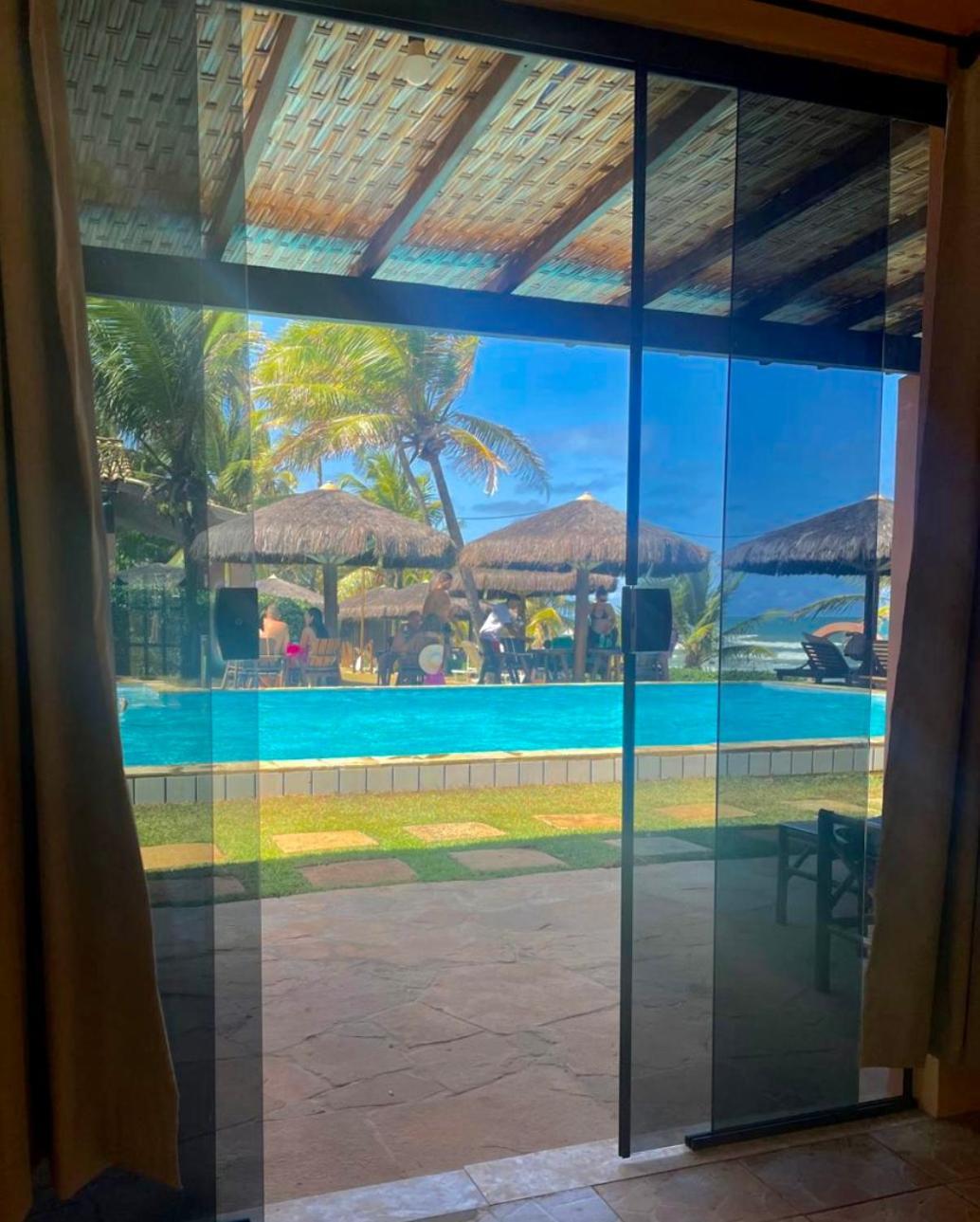 Pousada Luar Da Praia Imbassaí Exterior foto
