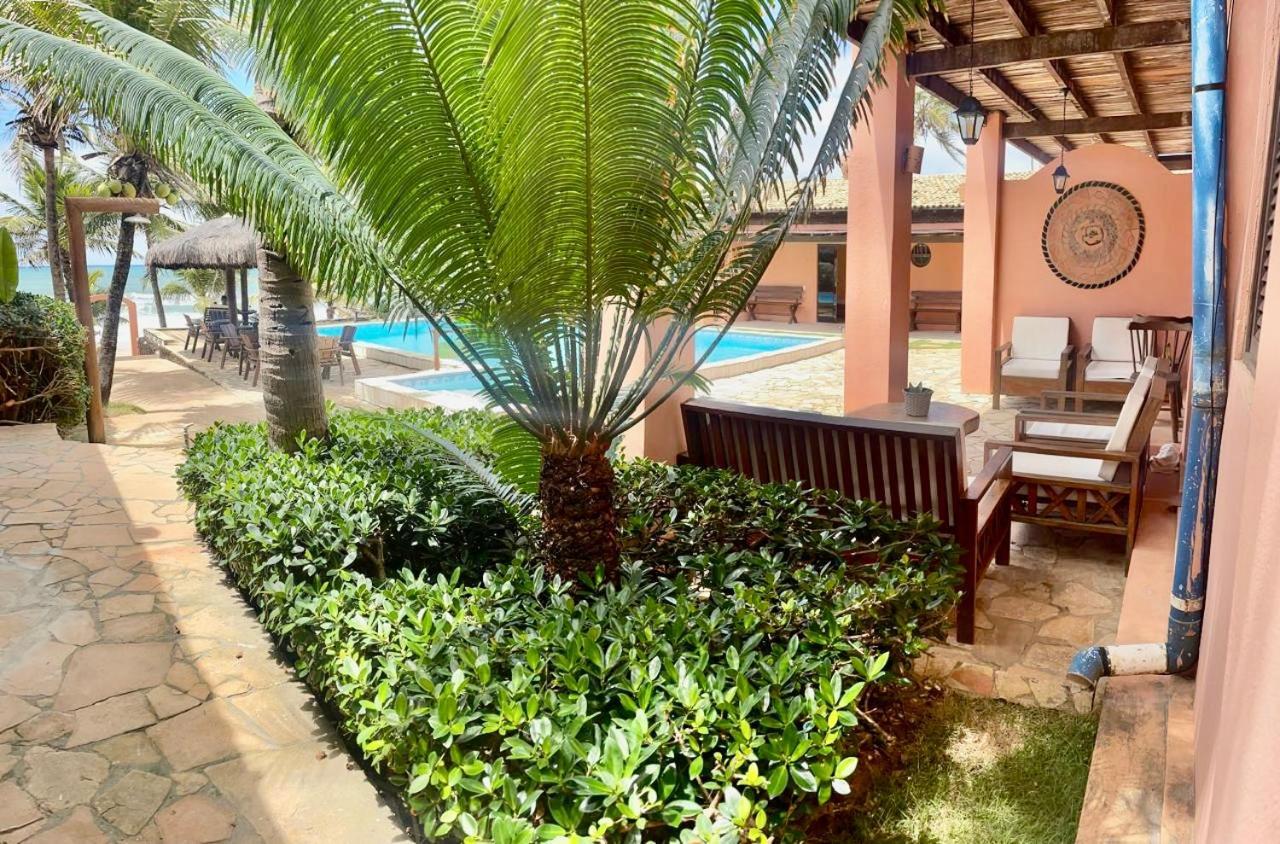Pousada Luar Da Praia Imbassaí Exterior foto