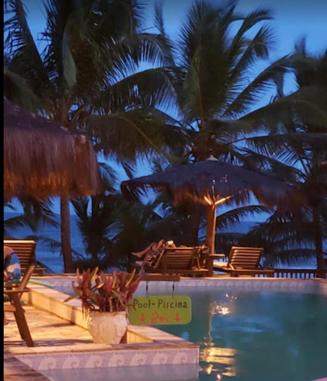 Pousada Luar Da Praia Imbassaí Exterior foto