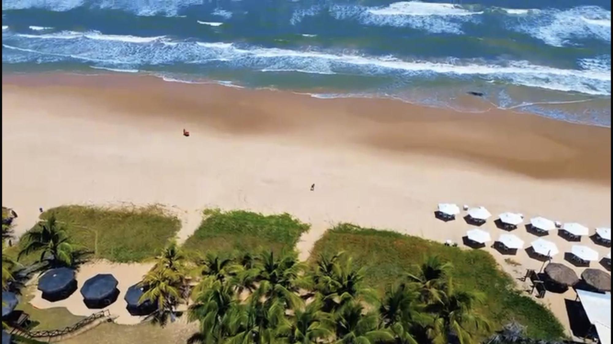 Pousada Luar Da Praia Imbassaí Exterior foto